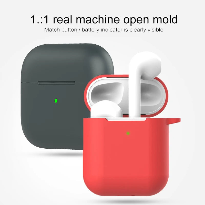 Silicone Earphone Cases for Airpods 4 1/2, Airpods 3 Case Headphones 
